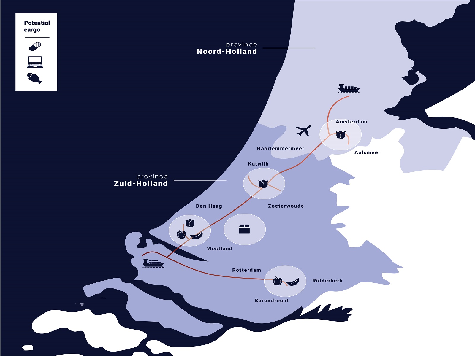 Cargo-route-greenport-duin-en-bollenstreek