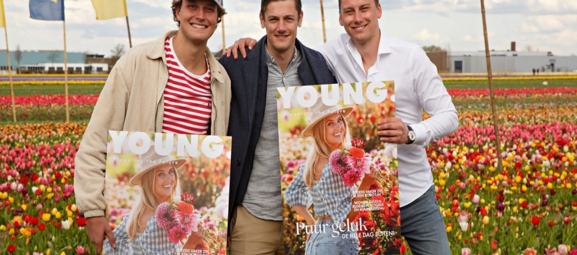 Persfoto-lancering-YOUNG-bollenjongens-bollenveld-vier-de-lente