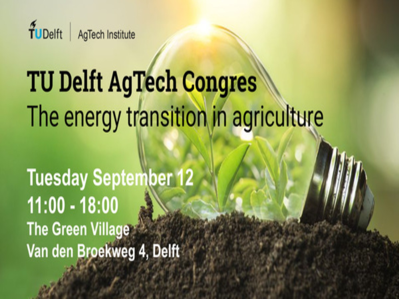 TU Delft AgTech Congres