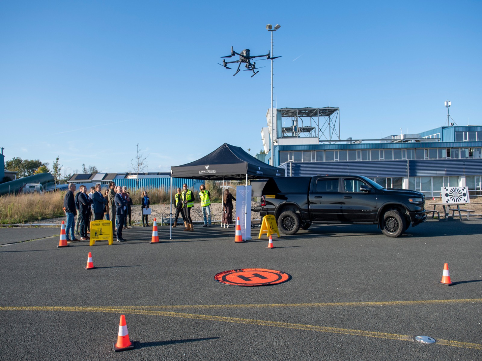Dronecampus Unmanned Valley opent voor één dag haar deuren