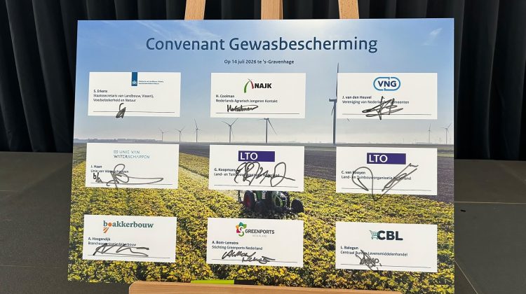 Ondertekenende partijen Convenant Gewasbescherming